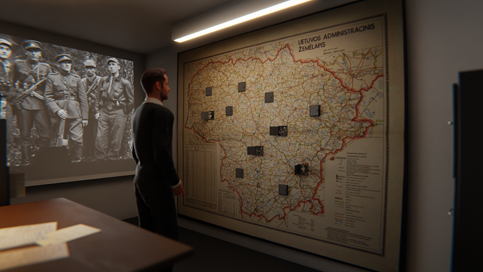 Interactive Joniškis Partisans exhibition